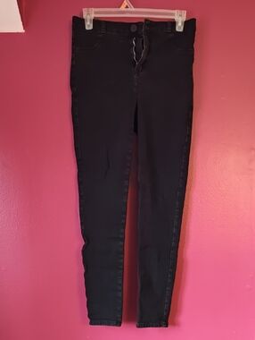 Fit Jeans Women's Black High-Rise Skinny Jeans